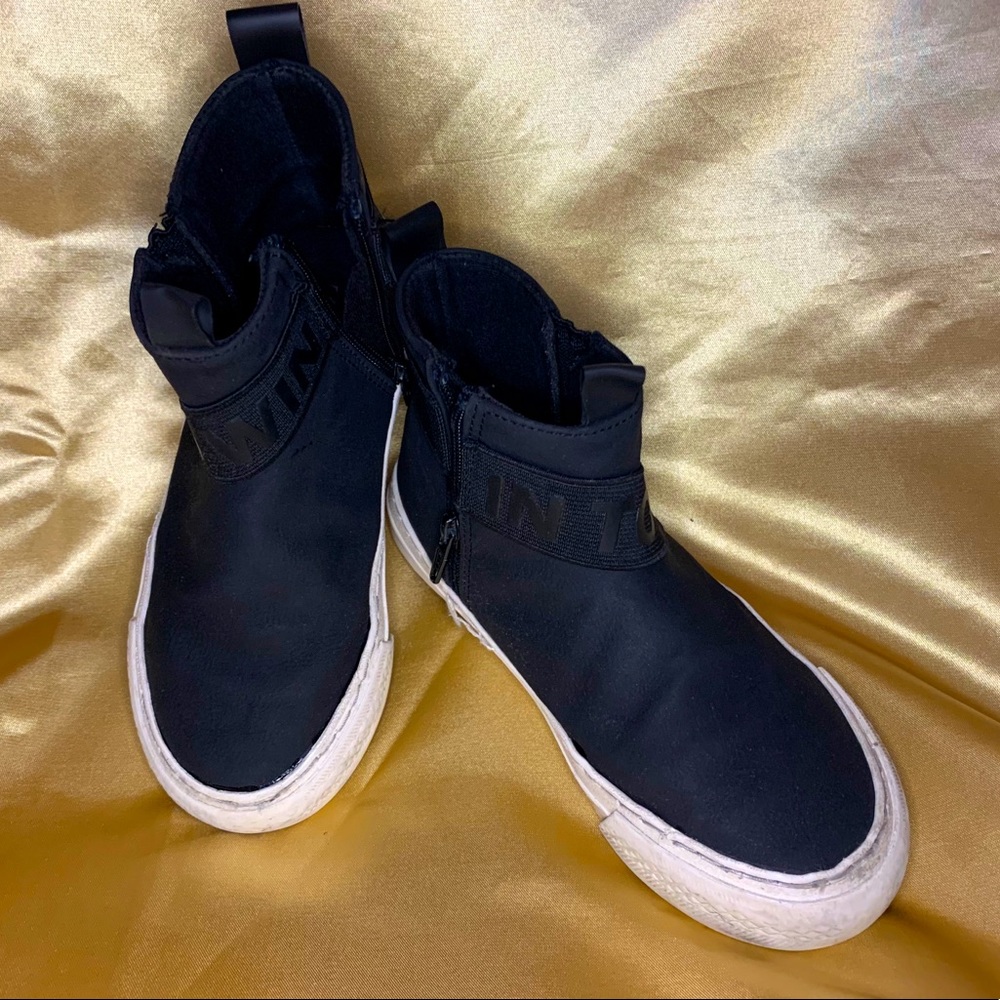 Zara kids black boots